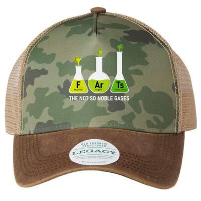 Farts The Not So Noble Gases Funny Chemistry Legacy Tie Dye Trucker Hat