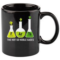 Farts The Not So Noble Gases Funny Chemistry 11oz C Handle Ceramic Mug