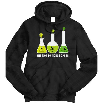 Farts The Not So Noble Gases Funny Chemistry Tie Dye Hoodie