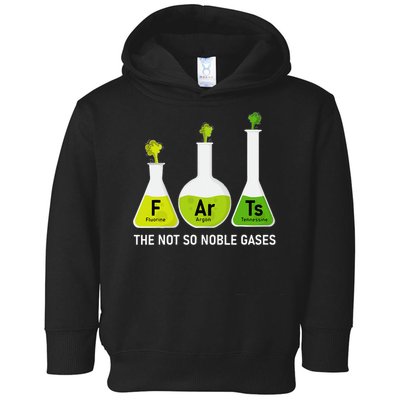Farts The Not So Noble Gases Funny Chemistry Toddler Hoodie