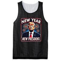 Funny Trump New Year Party 2025 Trump New Year New President Mesh Reversible Basketball Jersey Tank