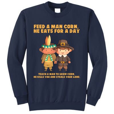 Funny Thanksgiving Native American Sweatshirt