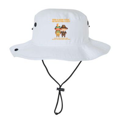 Funny Thanksgiving Native American Legacy Cool Fit Booney Bucket Hat