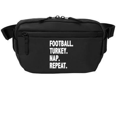 Football Turkey Nap Repeat Crossbody Pack