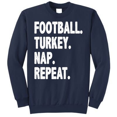 Football Turkey Nap Repeat Sweatshirt