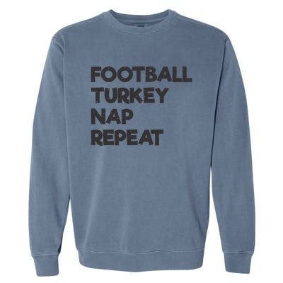 Football Turkey Nap Repeat Garment-Dyed Sweatshirt