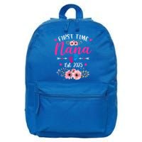 First Time Nana 2025 Mother's Day Soon To Be Mom Pregnancy  16 in Basic Backpack