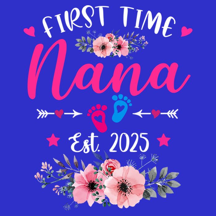 First Time Nana 2025 Mother's Day Soon To Be Mom Pregnancy  16 in Basic Backpack
