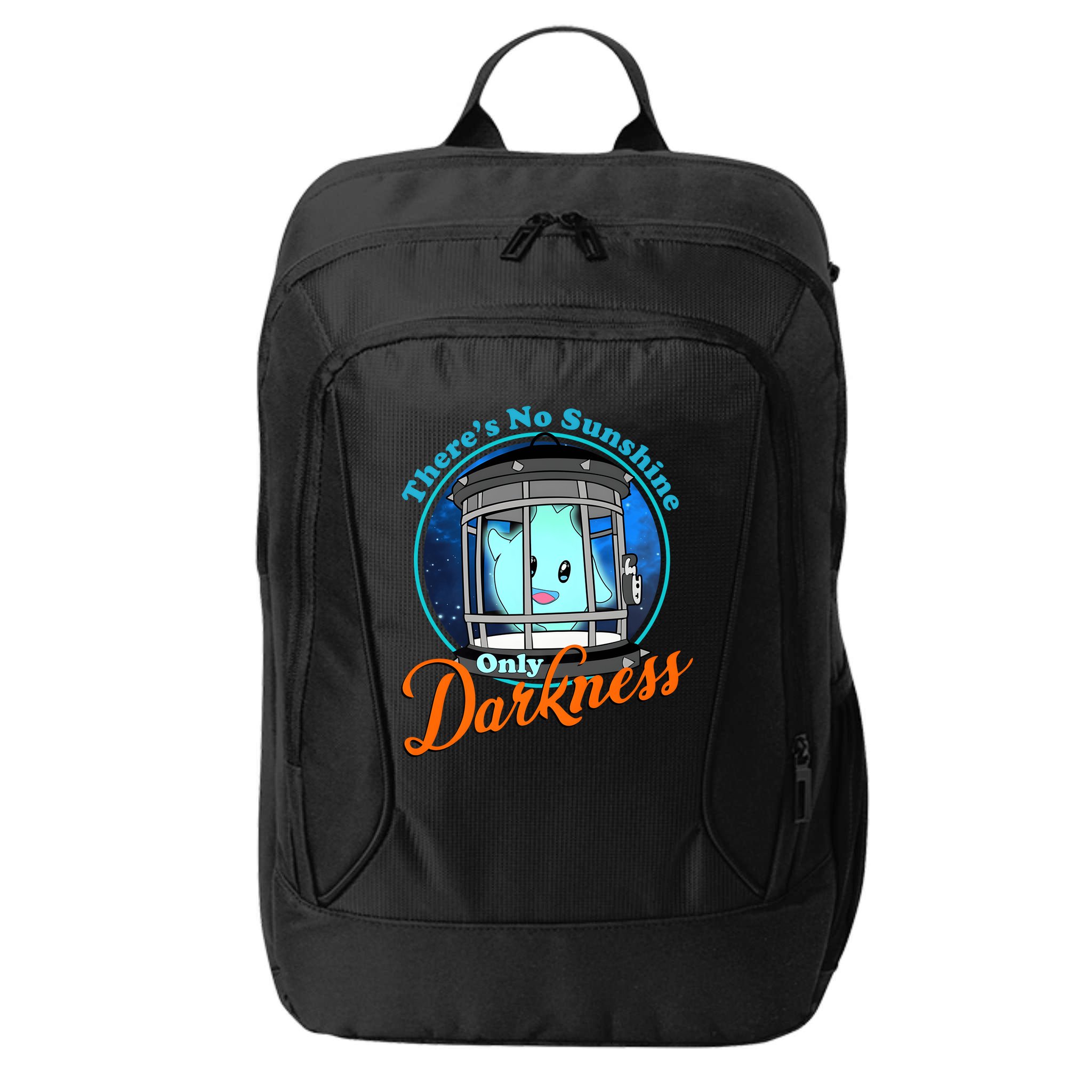 Funny Theres No Sunshine Only Darkness For Men Women City Backpack