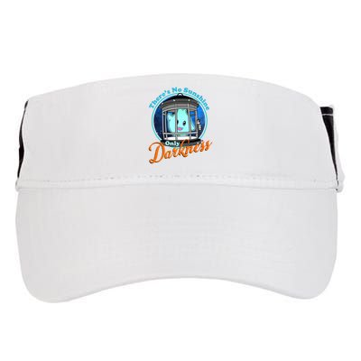 Funny Theres No Sunshine Only Darkness For Men Women Adult Drive Performance Visor
