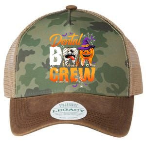 Funny Trick Or Th Dental Boo Crew Happy Halloween Day Gift Legacy Tie Dye Trucker Hat