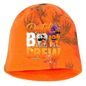 Funny Trick Or Th Dental Boo Crew Happy Halloween Day Gift Kati - Camo Knit Beanie