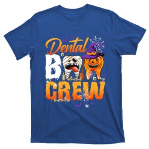 Funny Trick Or Th Dental Boo Crew Happy Halloween Day Gift T-Shirt