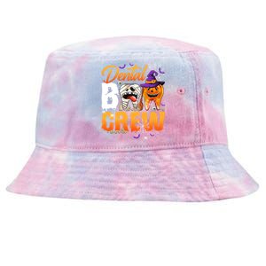 Funny Trick Or Th Dental Boo Crew Happy Halloween Day Gift Tie-Dyed Bucket Hat