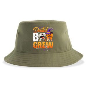 Funny Trick Or Th Dental Boo Crew Happy Halloween Day Gift Sustainable Bucket Hat