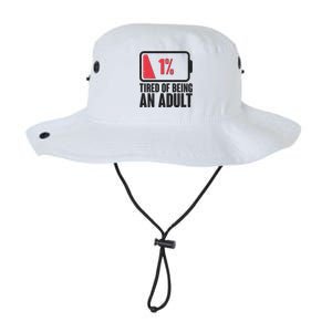 Funny Tired Of Being An Adult Low Battery Legacy Cool Fit Booney Bucket Hat