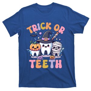 Funny Trick Or Th Halloween Dental Hygienist Or Assistant Cool Gift T-Shirt