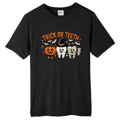 Funny Trick Or Th Halloween Dental Hygienist Or Assistant Gift Tall Fusion ChromaSoft Performance T-Shirt