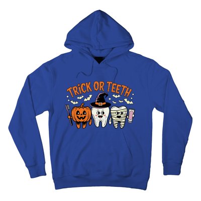 Funny Trick Or Th Halloween Dental Hygienist Or Assistant Gift Hoodie