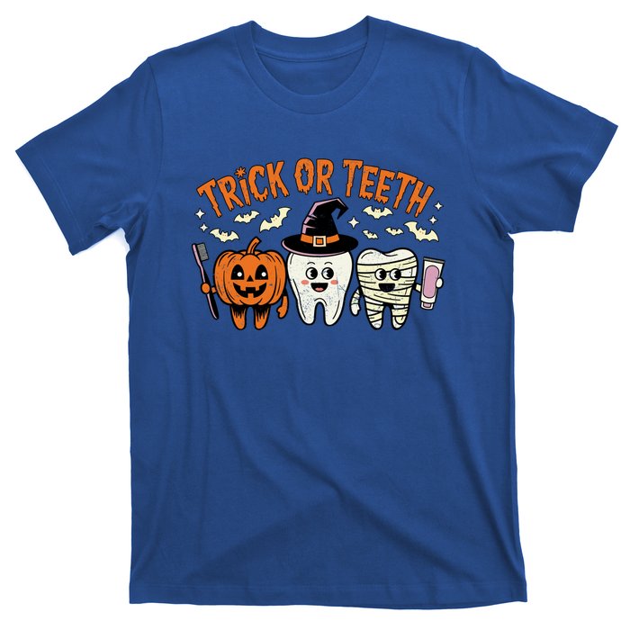 Funny Trick Or Th Halloween Dental Hygienist Or Assistant Gift T-Shirt