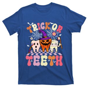 Funny Trick Or Th Halloween Dental Hygienist Or Assistant Gift T-Shirt