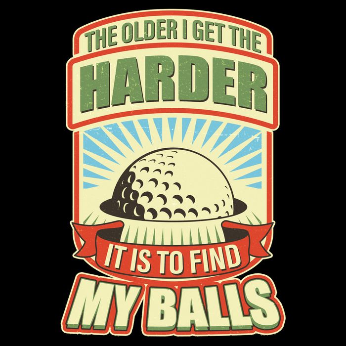 Funny The Older I Get The Harder It Is To Find My Balls Golfing Backpack