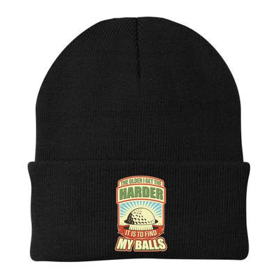 Funny The Older I Get The Harder It Is To Find My Balls Golfing Beanie