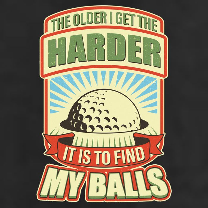 Funny The Older I Get The Harder It Is To Find My Balls Golfing 25L Jumbo Tote