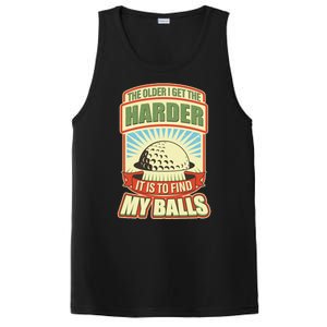 Funny The Older I Get The Harder It Is To Find My Balls Golfing PosiCharge Competitor Tank