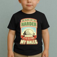Funny The Older I Get The Harder It Is To Find My Balls Golfing Toddler T-Shirt