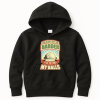 Funny The Older I Get The Harder It Is To Find My Balls Golfing Kids Hoodie