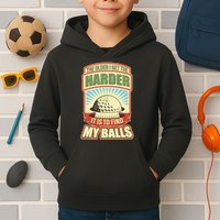 Funny The Older I Get The Harder It Is To Find My Balls Golfing Kids Hoodie