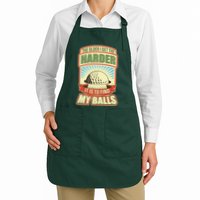 Funny The Older I Get The Harder It Is To Find My Balls Golfing Apron
