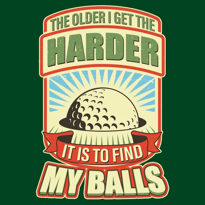 Funny The Older I Get The Harder It Is To Find My Balls Golfing Sweatshirt