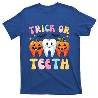 Funny Trick Or Th Halloween Dental Hygienist Or Assistant Gift T-Shirt