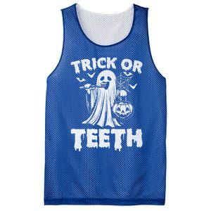 Funny Trick Or Th Halloween Dental Hygienist Or Assistant Gift Mesh Reversible Basketball Jersey Tank