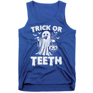 Funny Trick Or Th Halloween Dental Hygienist Or Assistant Gift Tank Top