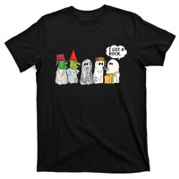 Funny Trick Or Treat Halloween Ghost Costume I Got A Rock T-Shirt