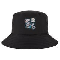Funny Three Opossum Moon Cool Comfort Performance Bucket Hat