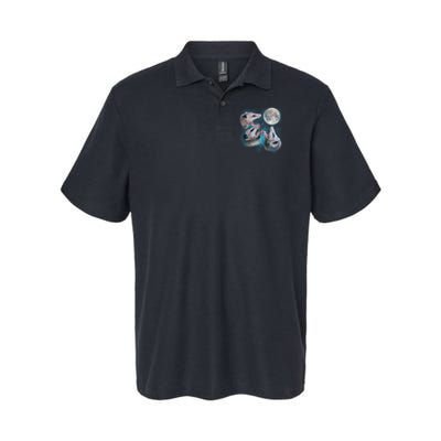 Funny Three Opossum Moon Polo