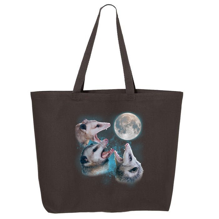 Funny Three Opossum Moon 25L Jumbo Tote