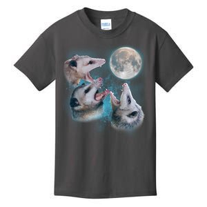 Funny Three Opossum Moon Kids T-Shirt