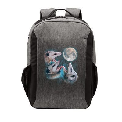 Funny Three Opossum Moon Vector Backpack