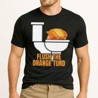 Flush The Orange Turd TrumpS Lawyer Called Him Cooling Performance Crew T-Shirt