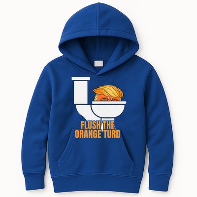 Flush The Orange Turd TrumpS Lawyer Called Him Kids Hoodie