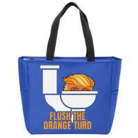 Flush The Orange Turd TrumpS Lawyer Called Him Zip Tote Bag