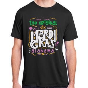 Funny The Original Mardi Gras Carnival Alabama Mobile City Adult ChromaSoft Performance T-Shirt