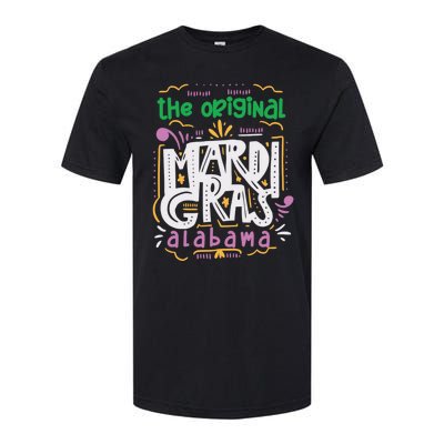 Funny The Original Mardi Gras Carnival Alabama Mobile City Softstyle® CVC T-Shirt