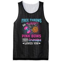 Free Throws Or Pin.K Bows Your Grandpa Loves You Gender Mesh Reversible Basketball Jersey Tank