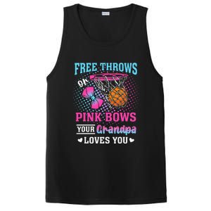 Free Throws Or Pin.K Bows Your Grandpa Loves You Gender PosiCharge Competitor Tank